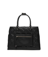 GUESS ADELASIA Geantă de cumpărături cu logo brodat BLACK - Genți femei - 4