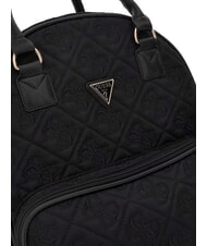 GUESS ADELASIA Rucsac cu logo 4G brodat BLACK - Genți femei - 3