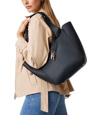 GUESS CALISTA 2 Geantă de umăr BLACK - Genți femei - 4