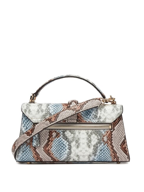 QUEENSLAND Geantă de mână cu curea de umăr albastru cețos multicolor - Genți femei