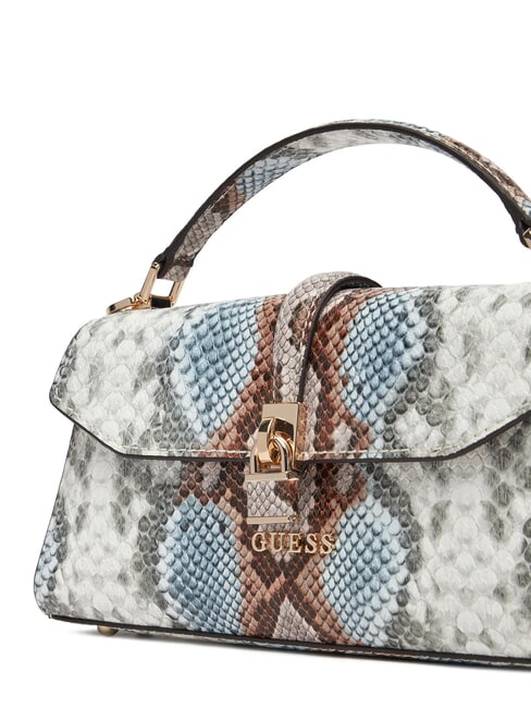 QUEENSLAND Geantă de mână cu curea de umăr albastru cețos multicolor - Genți femei