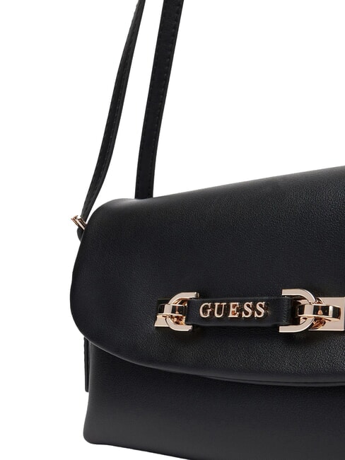 LEFIA Geantă de umăr cu clapă BLACK - Genți femei