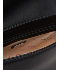 GUESS LEFIA Geantă de umăr cu clapă BLACK - Genți femei - 5