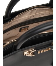 GUESS LEFIA  Geantă de mână, cu curea de umăr BLACK - Genți femei - 5