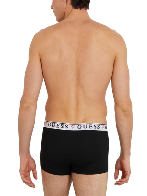 BRIAN HERO 3 perechi de boxeri combinație negru-albastru - Slip pentru bărbați