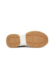 GUESS HAPYY3 Teniși cu inserții cu logo-ul bujorului Alb / maro - Pantofi femei - 6