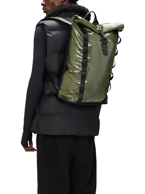 SIBU ROLLTOP  Rucsac impermeabil pentru laptop 13" mlaştină - Rucsacuri pentru laptop