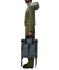 RAINS TEXEL TOTE Rucsac Geanta impermeabila lagună - Rucsacuri pentru laptop - 4