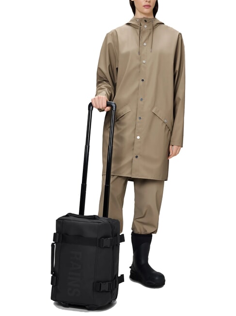 TEXEL CABIN S Troler de cabină sub scaun negru - Bagaje de m&acirc;nă