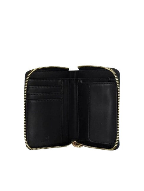 LOVE Portofel mini cu fermoar negru - Portofele femei