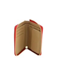 LOVE MOSCHINO LOVE Portofel mini cu fermoar roșu - Portofele femei - 2