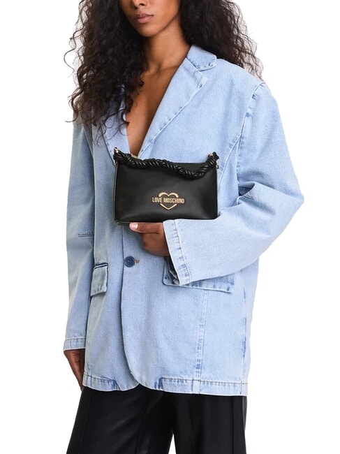 SMART DAILY Geantă de mână cu curea de umăr negru - Genți femei