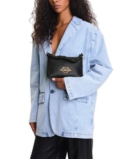 LOVE MOSCHINO SMART DAILY Geantă de mână cu curea de umăr negru - Genți femei - 6