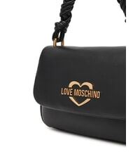 LOVE MOSCHINO SMART DAILY Geantă de mână cu curea de umăr negru - Genți femei - 4