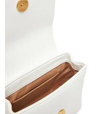 LOVE MOSCHINO SPARKLE Geantă mini cu aplicații de bijuterii alb - Genți femei - 5