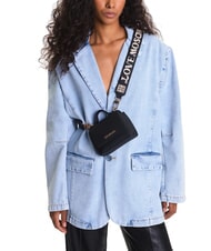 LOVE MOSCHINO SPARKLE Geantă mini cu aplicații de bijuterii negru - Genți femei - 6