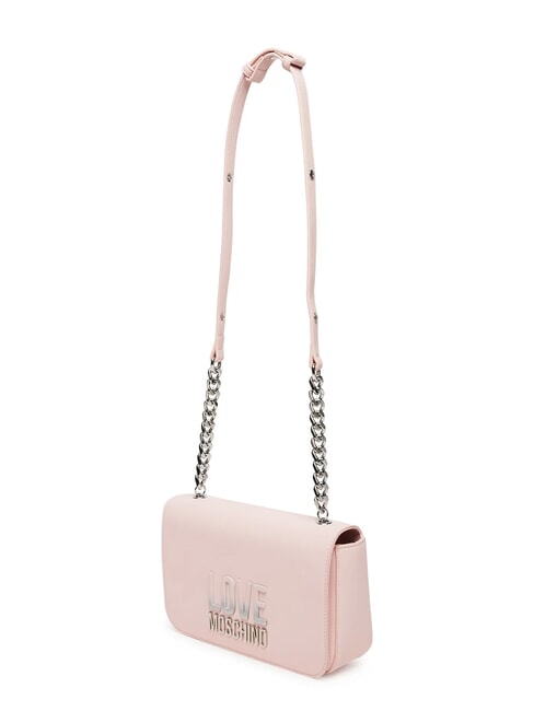 LETTERING BICOLOR Geanta de umar pudra de fata - Genți femei