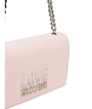 LOVE MOSCHINO LETTERING BICOLOR Geanta de umar pudra de fata - Genți femei - 5