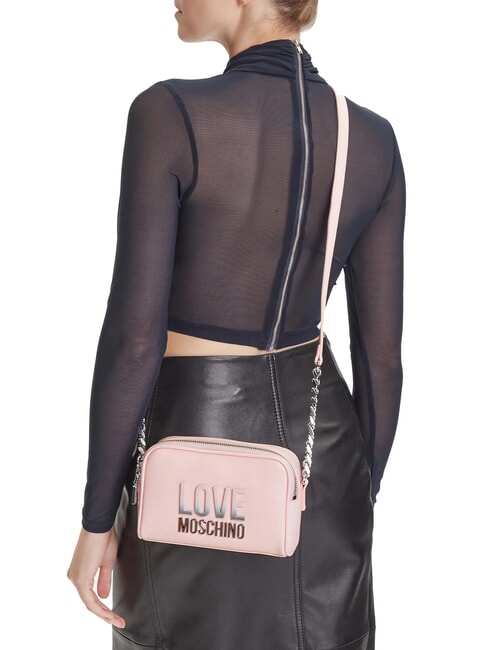 BIG LETTERING Mini Geanta de umar pudra de fata - Genți femei