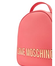 LOVE MOSCHINO LETTERING Rucsac coral - Genți femei - 4
