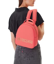 LOVE MOSCHINO LETTERING Rucsac coral - Genți femei - 6