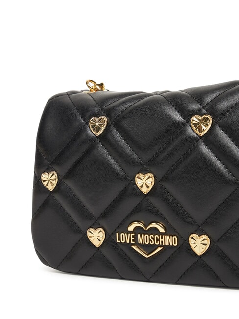 SWEET STUDS Geantă de umăr mini cu ținte negru - Genți femei