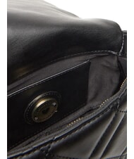 LOVE MOSCHINO SWEET STUDS Geantă de umăr mini cu ținte negru - Genți femei - 5