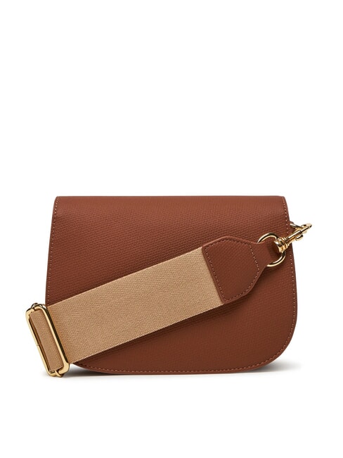 BRAIDED Geantă de umăr cu clapă cămilă - Genți femei