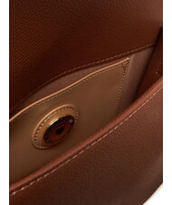 LOVE MOSCHINO BRAIDED Geantă de umăr cu clapă cămilă - Genți femei - 5