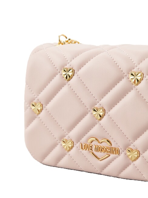 SWEET STUDS Geantă de umăr mini cu ținte pudra de fata - Genți femei