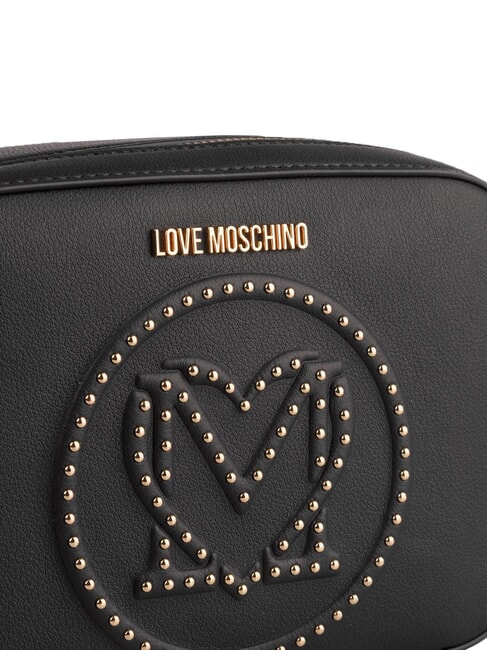 LITTLE STUDS Geantă pentru cameră cu ținte negru - Genți femei