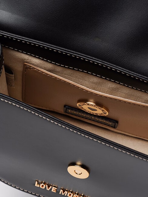 LOVE CHAIN Geantă de umăr mini negru - Genți femei