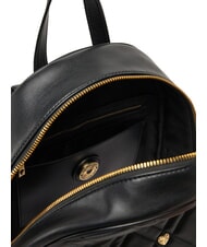 LOVE MOSCHINO SWEET STUDS Rucsac cu ținte în formă de inimă negru - Genți femei - 5