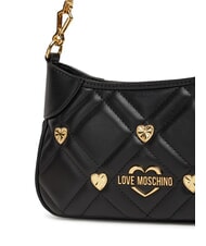 LOVE MOSCHINO SWEET STUDS Geantă de umăr cu curea de umăr negru - Genți femei - 4