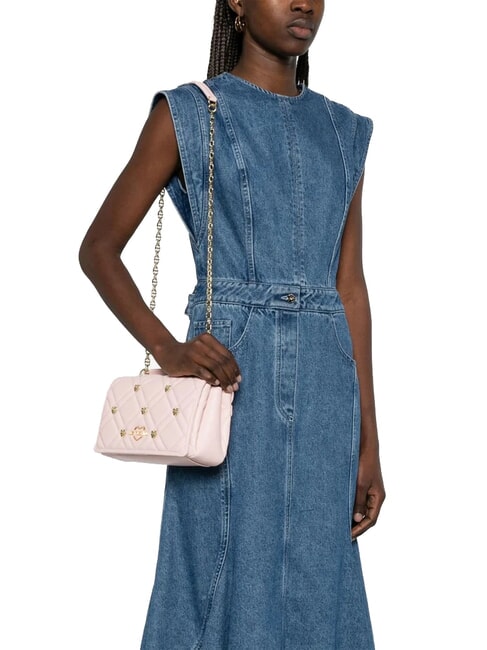 SWEET STUDS Geantă de umăr cu lanț pudra de fata - Genți femei