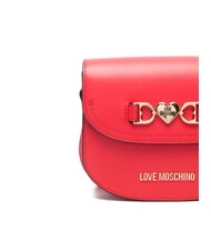 LOVE MOSCHINO LOVE CHAIN Geantă de umăr mini roșu - Genți femei - 3