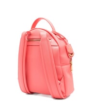 LOVE MOSCHINO LOVE EMBOSSED Rucsac cu logo cusut coral - Genți femei - 2