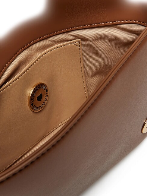 JEWEL Geantă de umăr cu curea de umăr cămilă - Genți femei