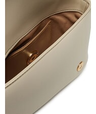 LOVE MOSCHINO JEWEL Geantă de umăr cu curea de umăr fildeş - Genți femei - 4