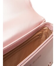 LOVE MOSCHINO BOLD LOVE Geantă de umăr cu mânere din lanț pudra - Genți femei - 5