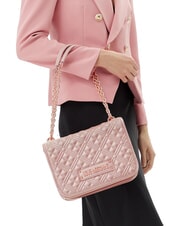 LOVE MOSCHINO BOLD LOVE Geantă de umăr cu mânere din lanț pudra - Genți femei - 6