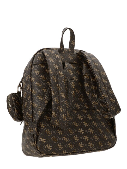 POWER PLAY 2 Rucsac cu buzunar și husă maro - Genți femei