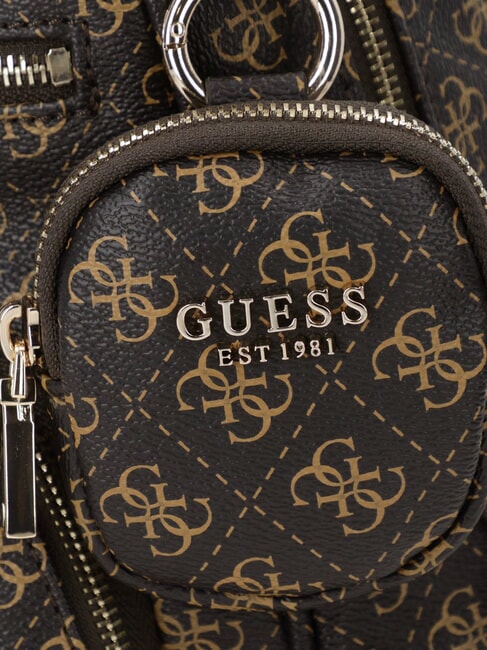 POWER PLAY 2 Rucsac cu buzunar și husă maro - Genți femei