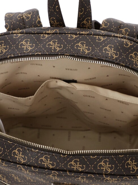 POWER PLAY 2 Rucsac cu buzunar și husă maro - Genți femei