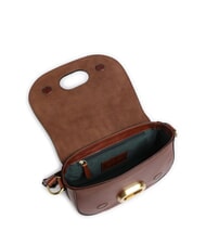 THE BRIDGE ILARIA Geantă de umăr din piele BROWN - Genți femei - 4