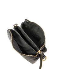 LESAC SIMONA Geantă de umăr din piele Tris dollar negru - Genți femei - 6