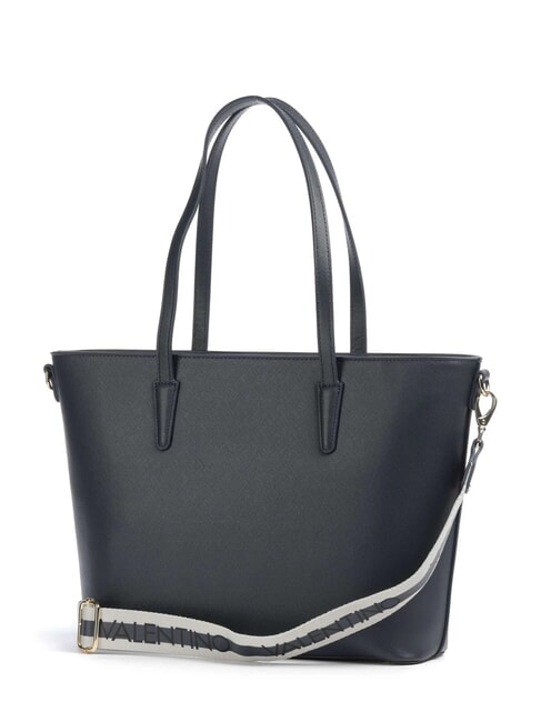 ZERO RE Geantă de cumpărături cu curea de umăr cu logo albastru miezul nopții - Genți femei