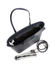 MARIO VALENTINO ZERO RE Geantă de cumpărături cu curea de umăr cu logo albastru miezul nopții - Genți femei - 4