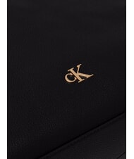 CALVIN KLEIN CKJ MINIMAL MONOGRAM Geantă de cumpărături cu mâner de lanț pe negru - Genți femei - 3