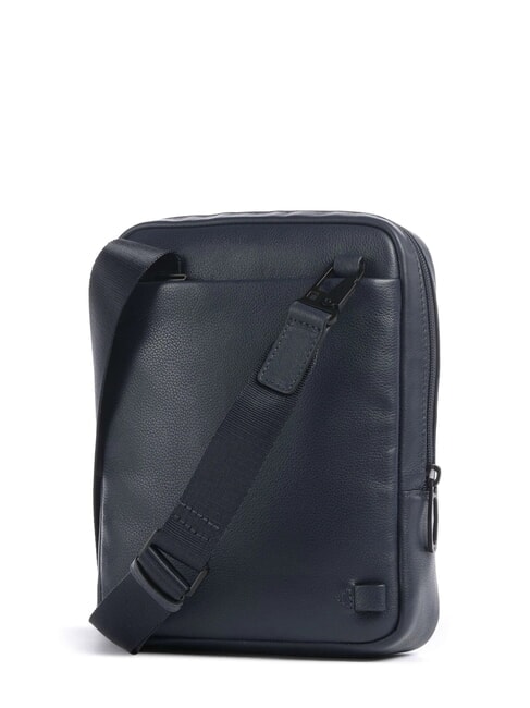 W137 Geantă de piele albastru - Genți de umăr bărbați